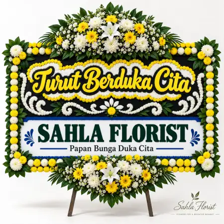 Papan Bunga Duka Boulevard Manado